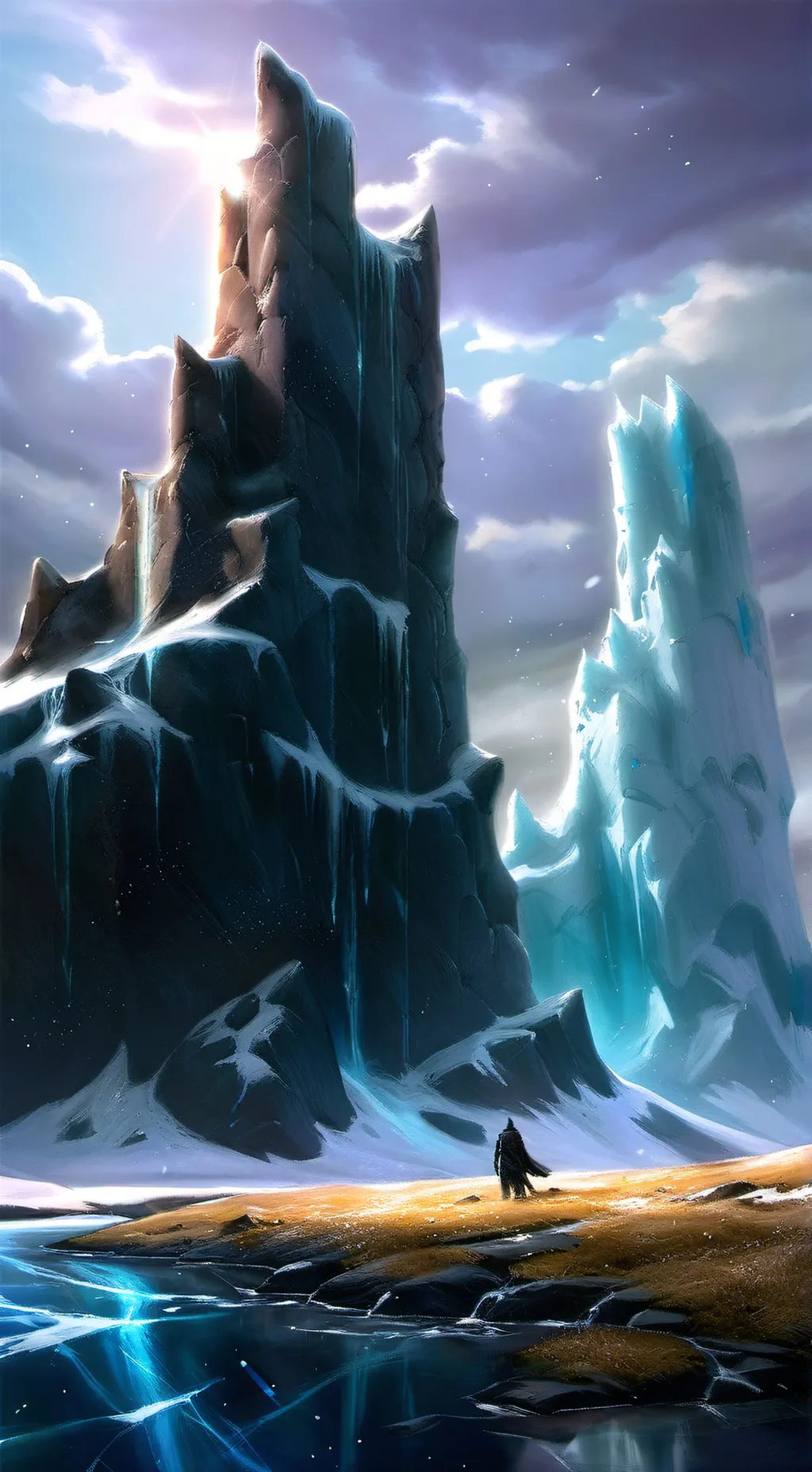 ai character: the ice age background