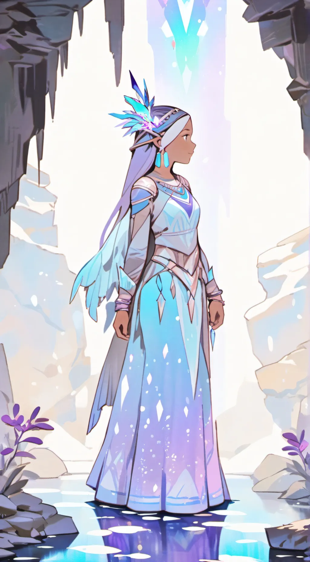 ai character: Elilaria  background