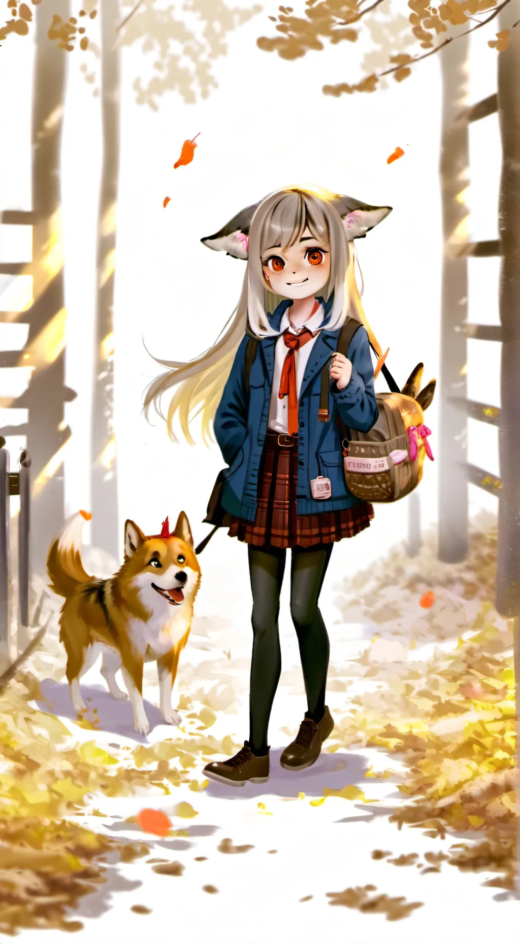 ai character: oc school background