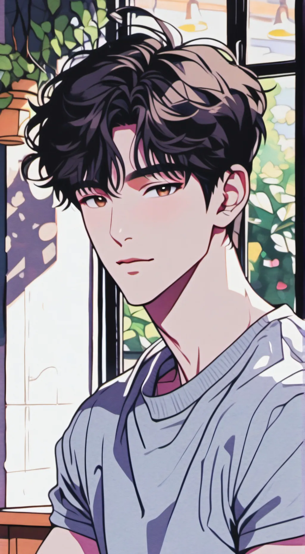 ai character: Luke background