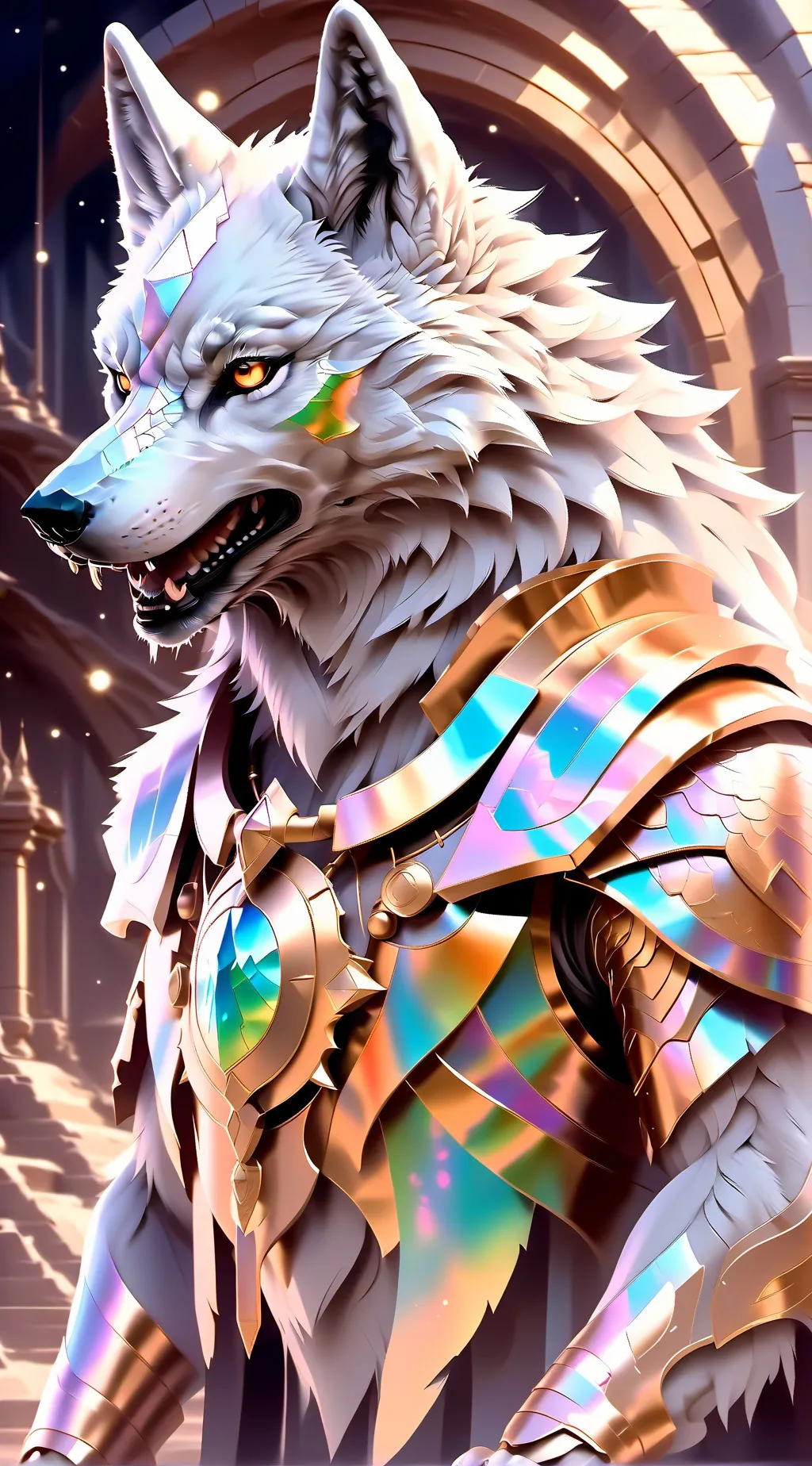 ai character: Shelly x Eclipse.. background