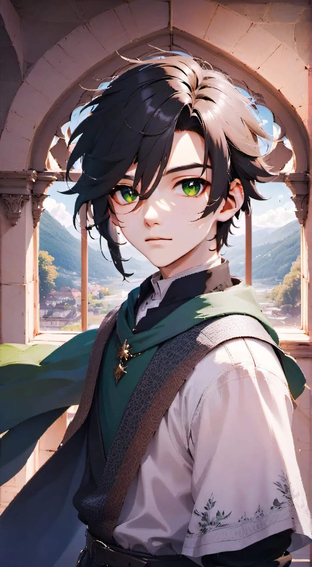 ai character: Prince Micheal  background