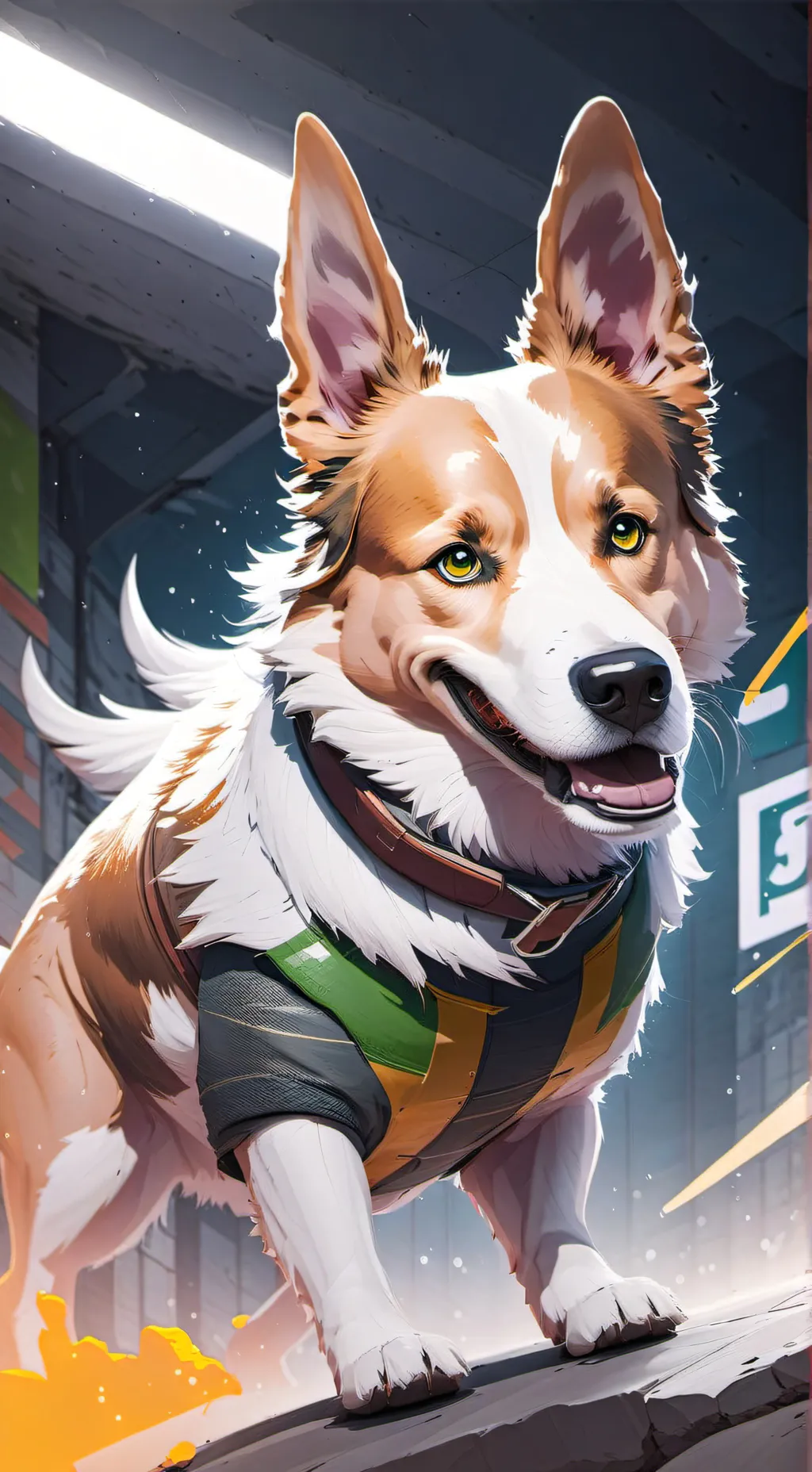 ai character: tyler and snowi background