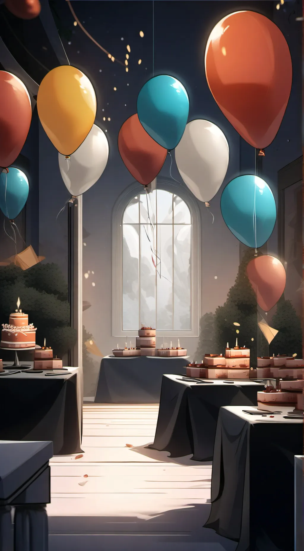 ai character: Mha birthday! background