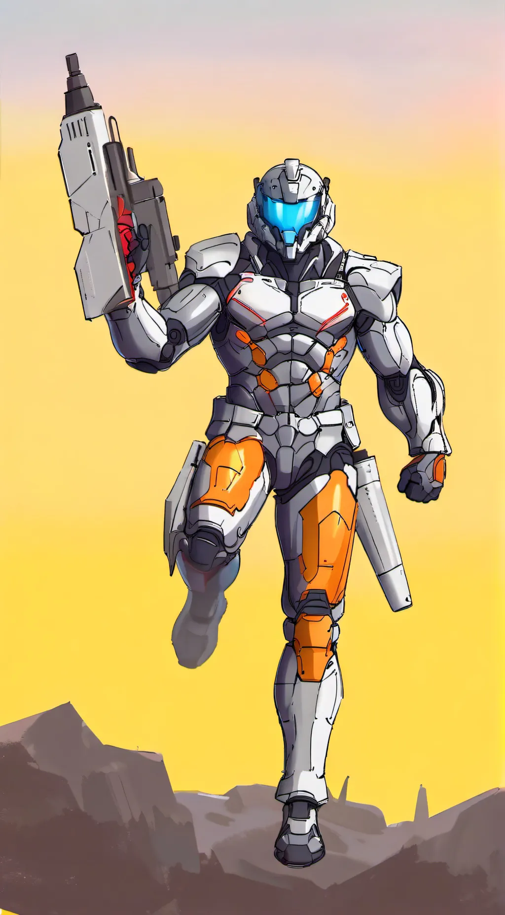 ai character: federation force background