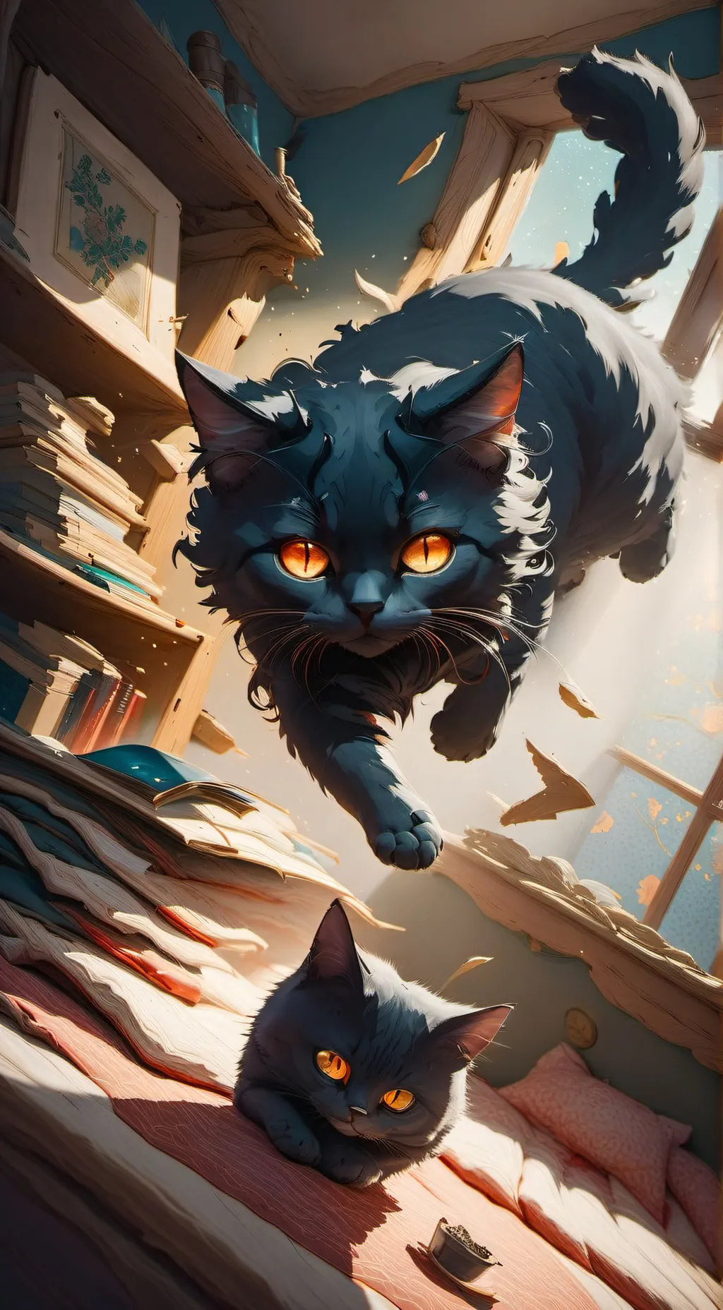 ai character: Erea  background