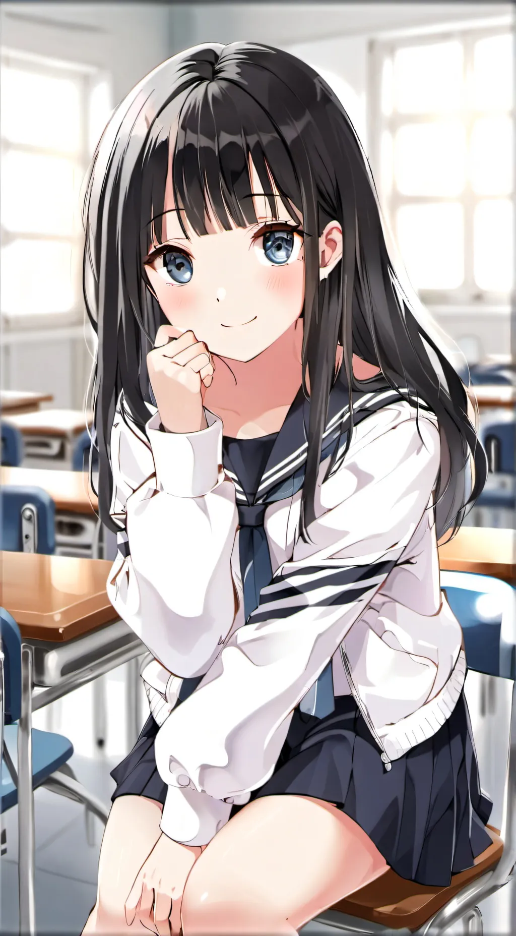 ai character: amelia background