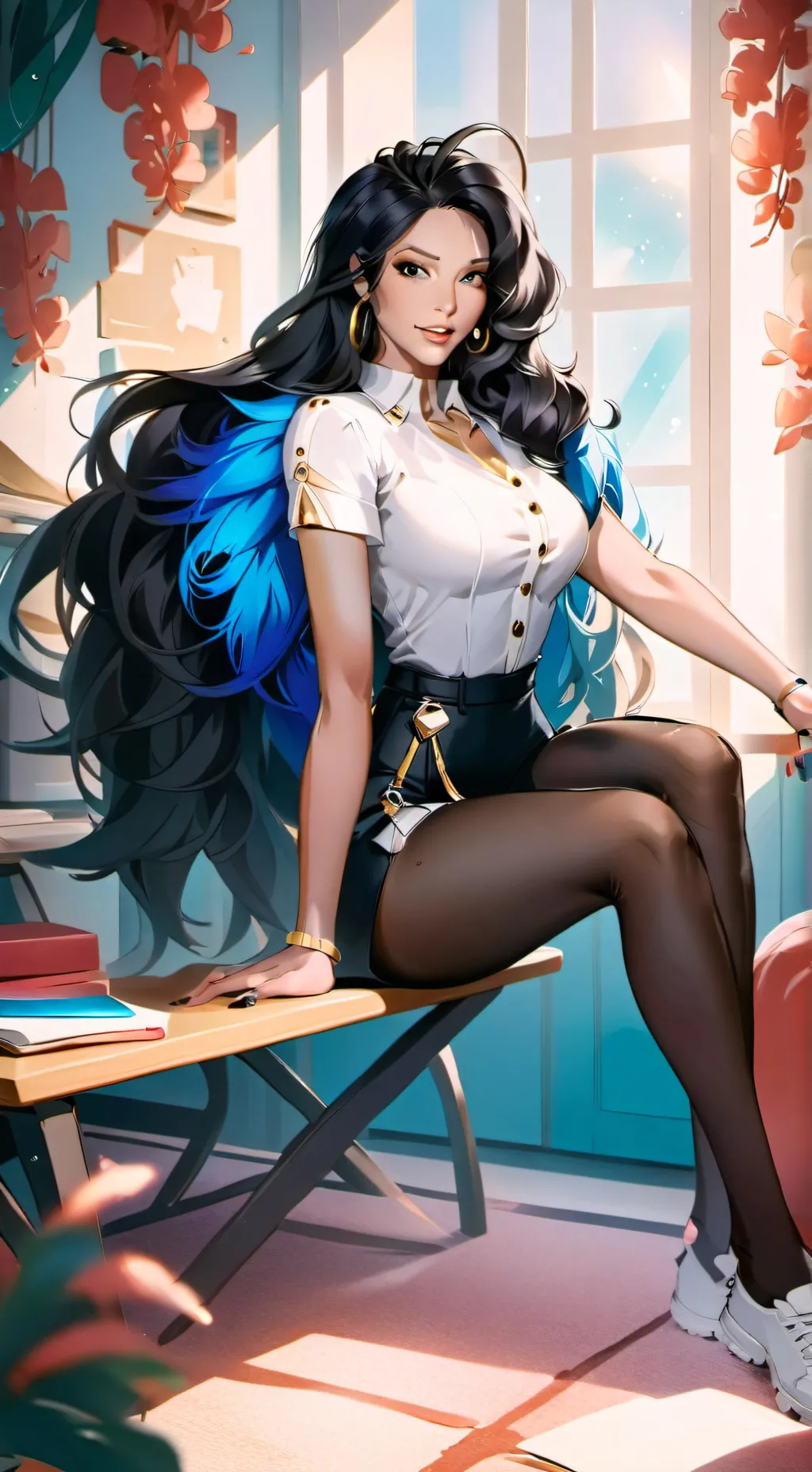 ai character: Brooklyn  background