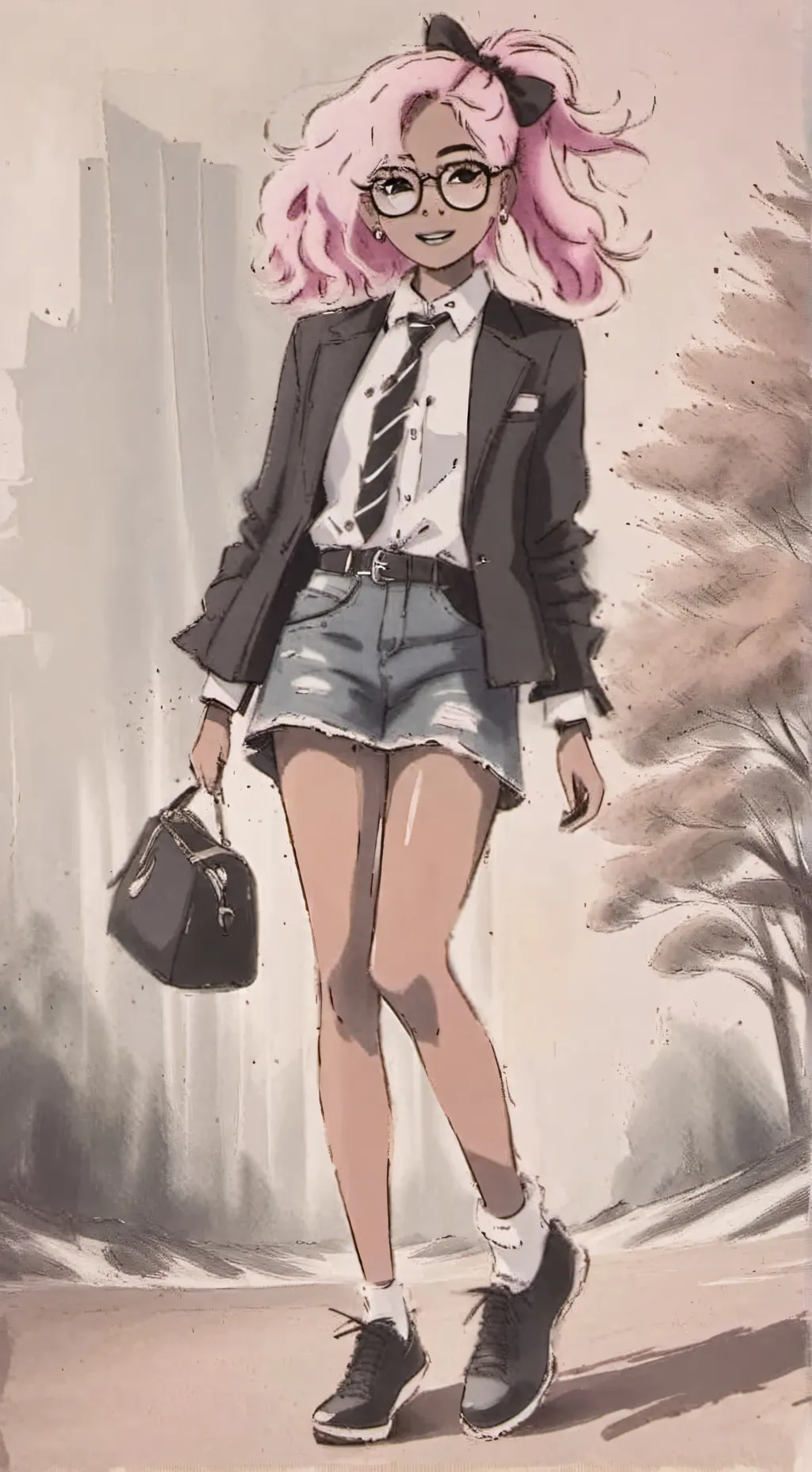 ai character: Alex  background