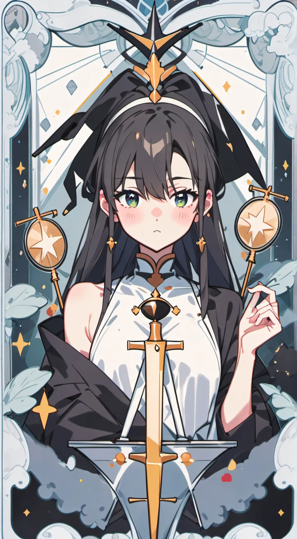 ai character: Witch Blood background