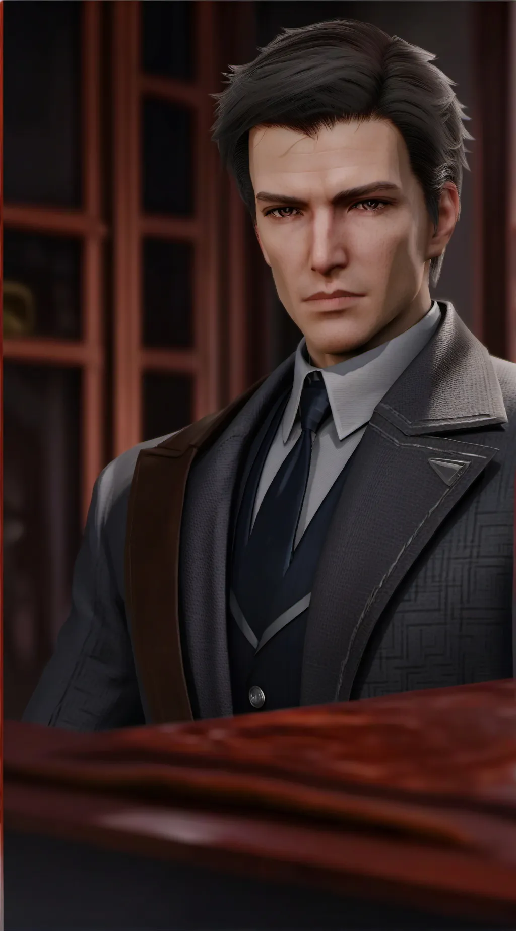 ai character: strict boyfriend background