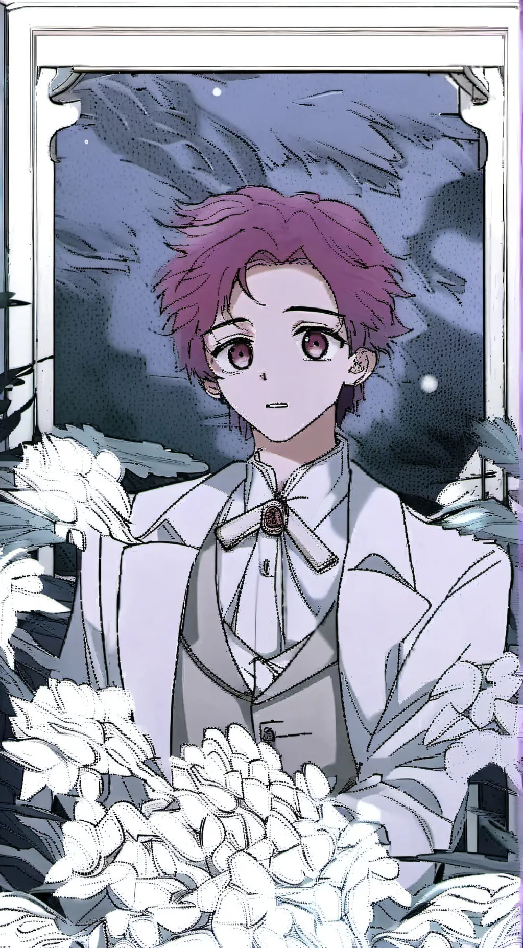 ai character: tanjiro boda  background