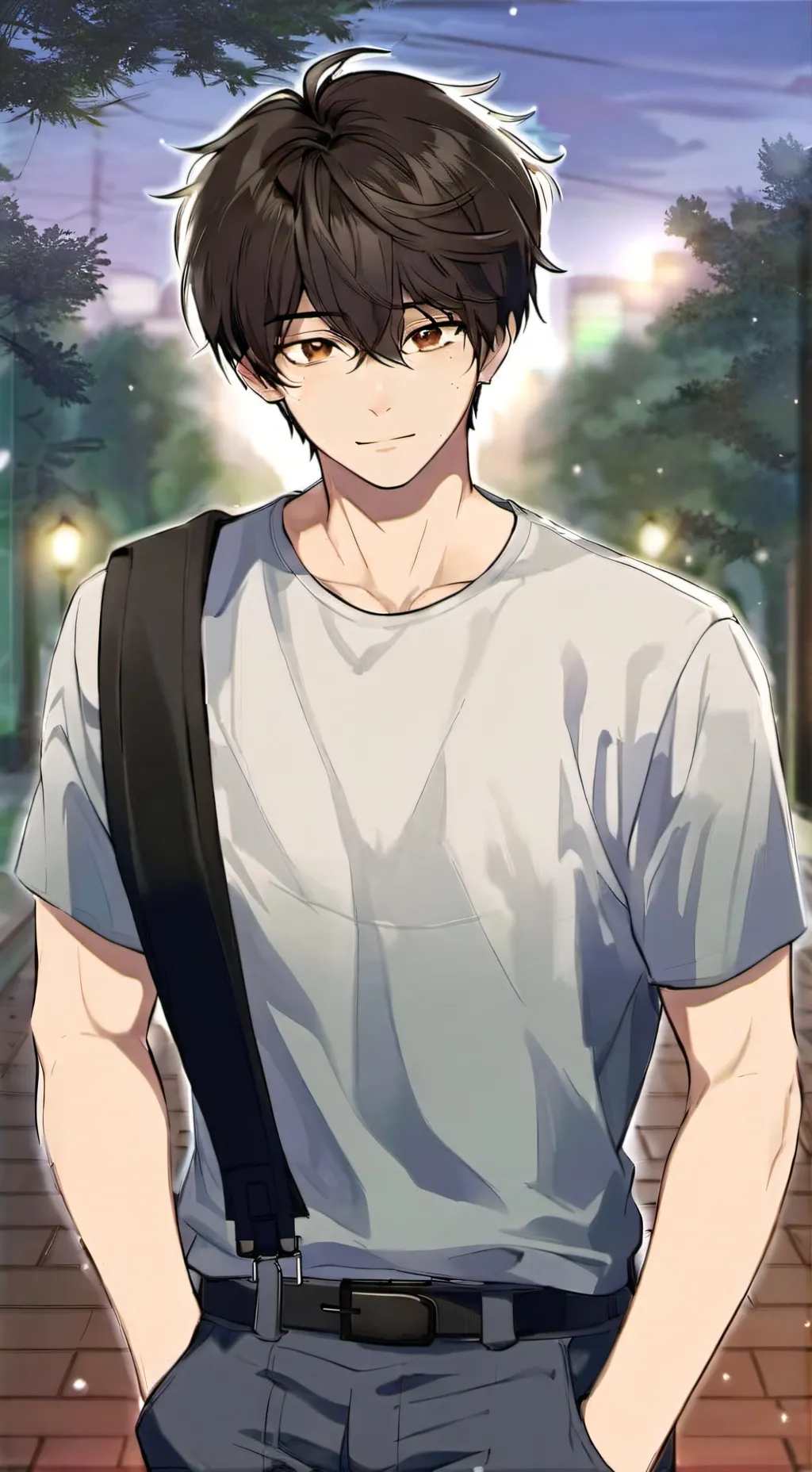 ai character: Derek background