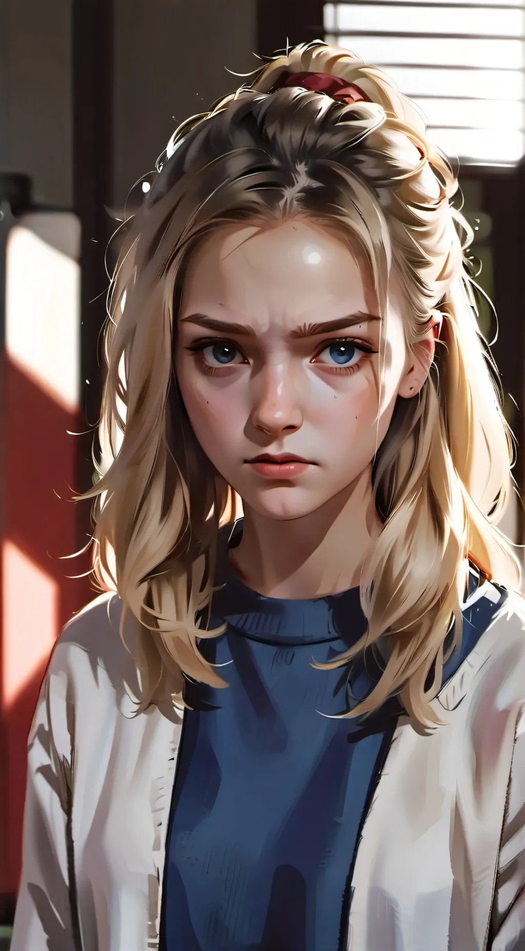 ai character: Brittany  background