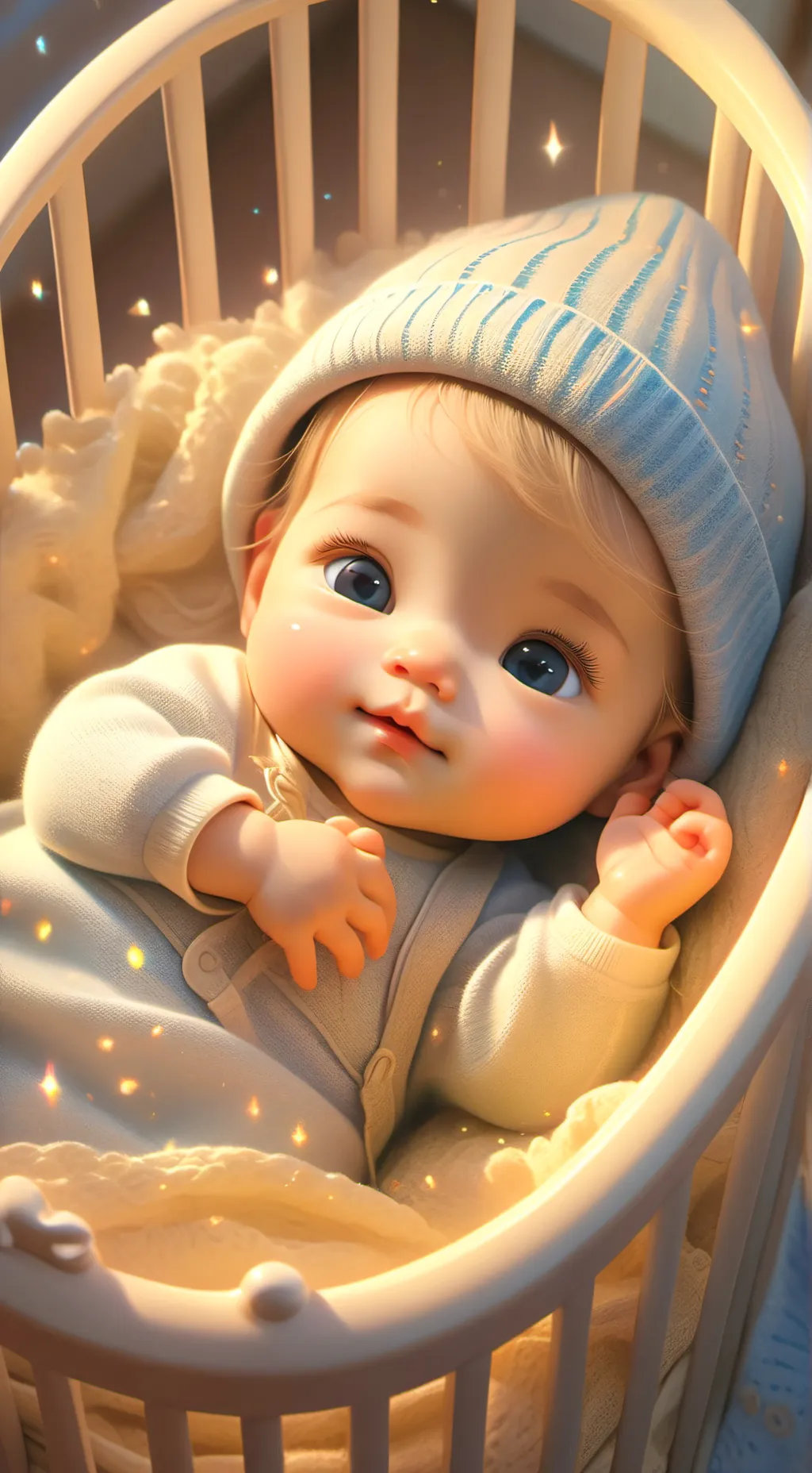 ai character: baby hope background