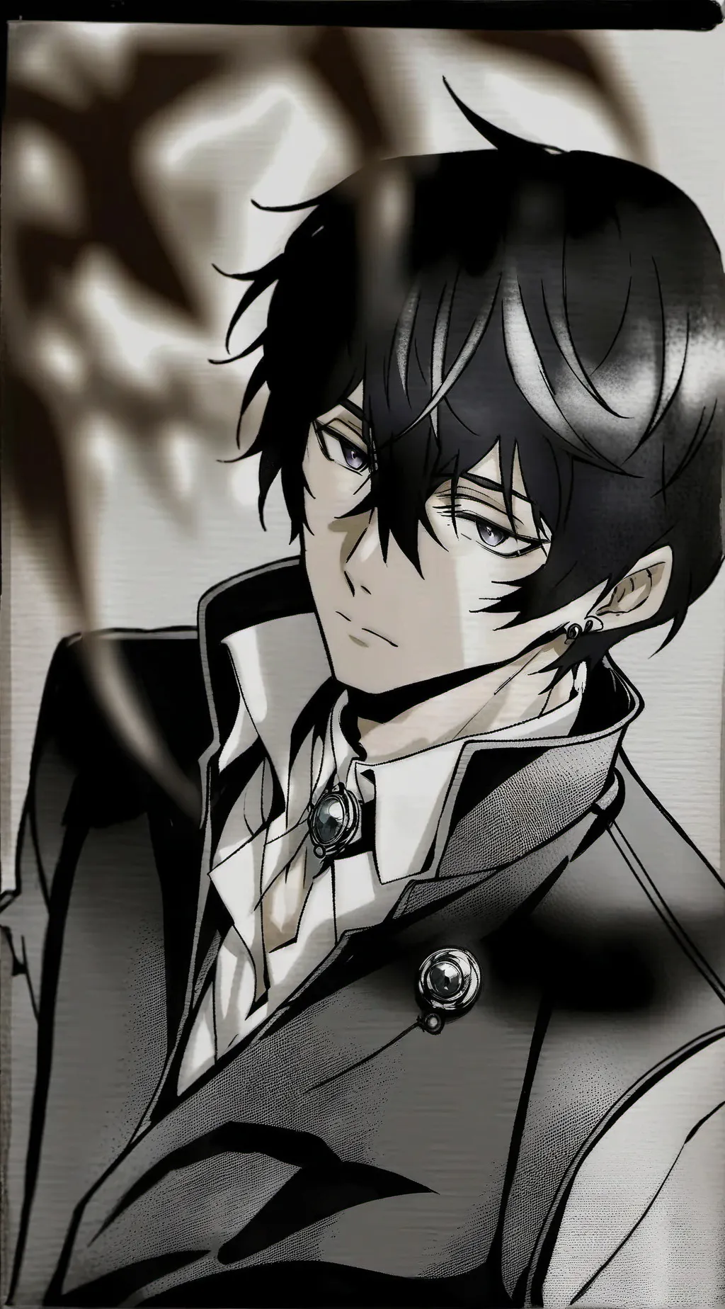 ai character: ♡︎Dazai♥︎ background