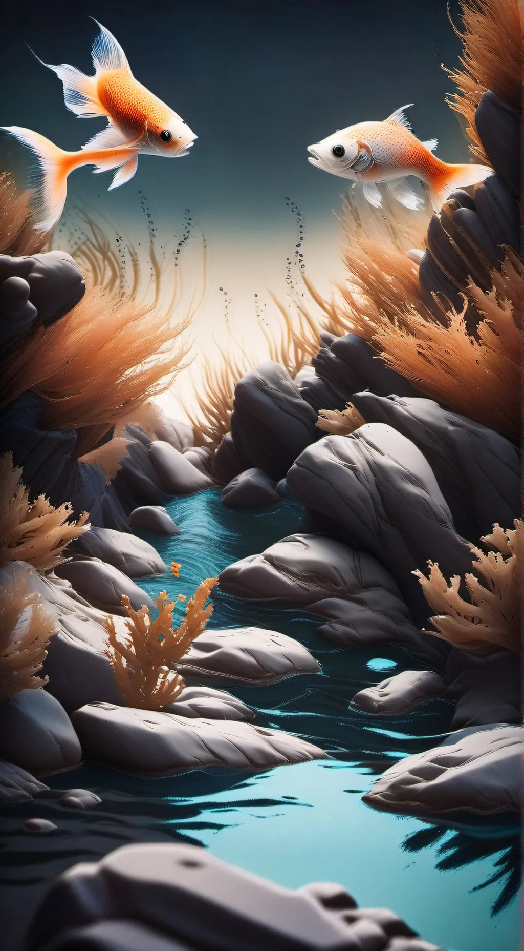 ai character: Aqualuna background