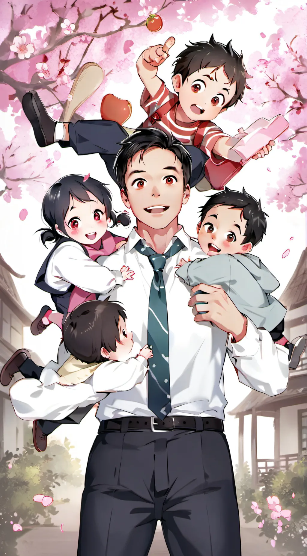 ai character: Derek background