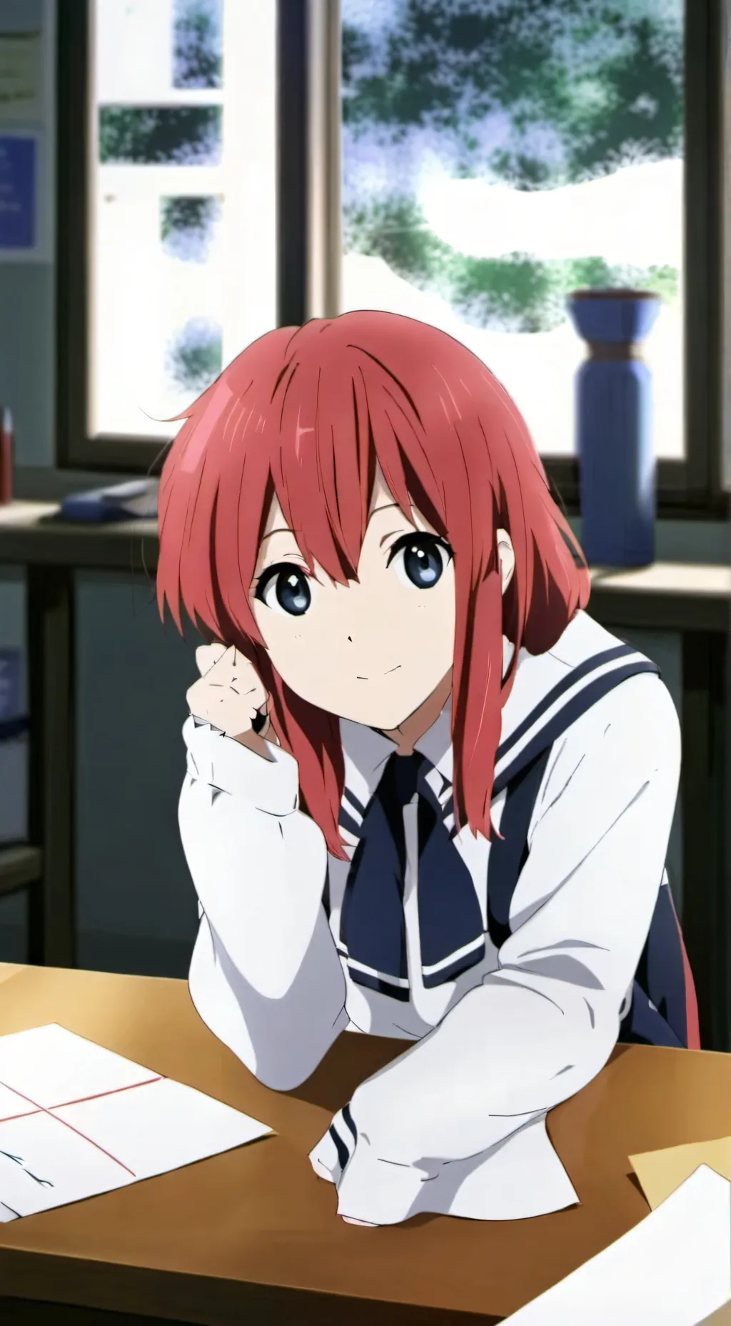 ai character: Yisuku utsuki background