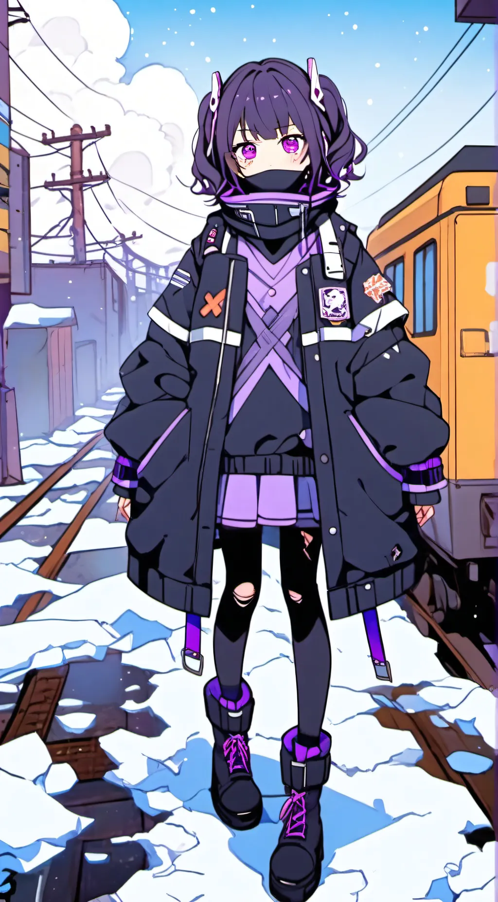 ai character: uzi doorman background