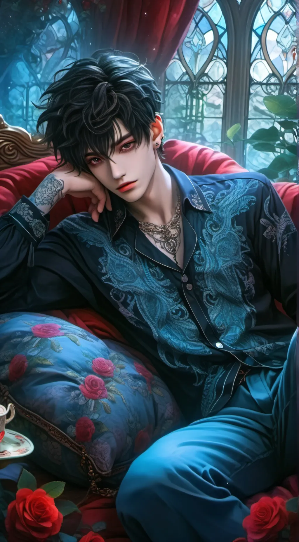 ai character: Levi background