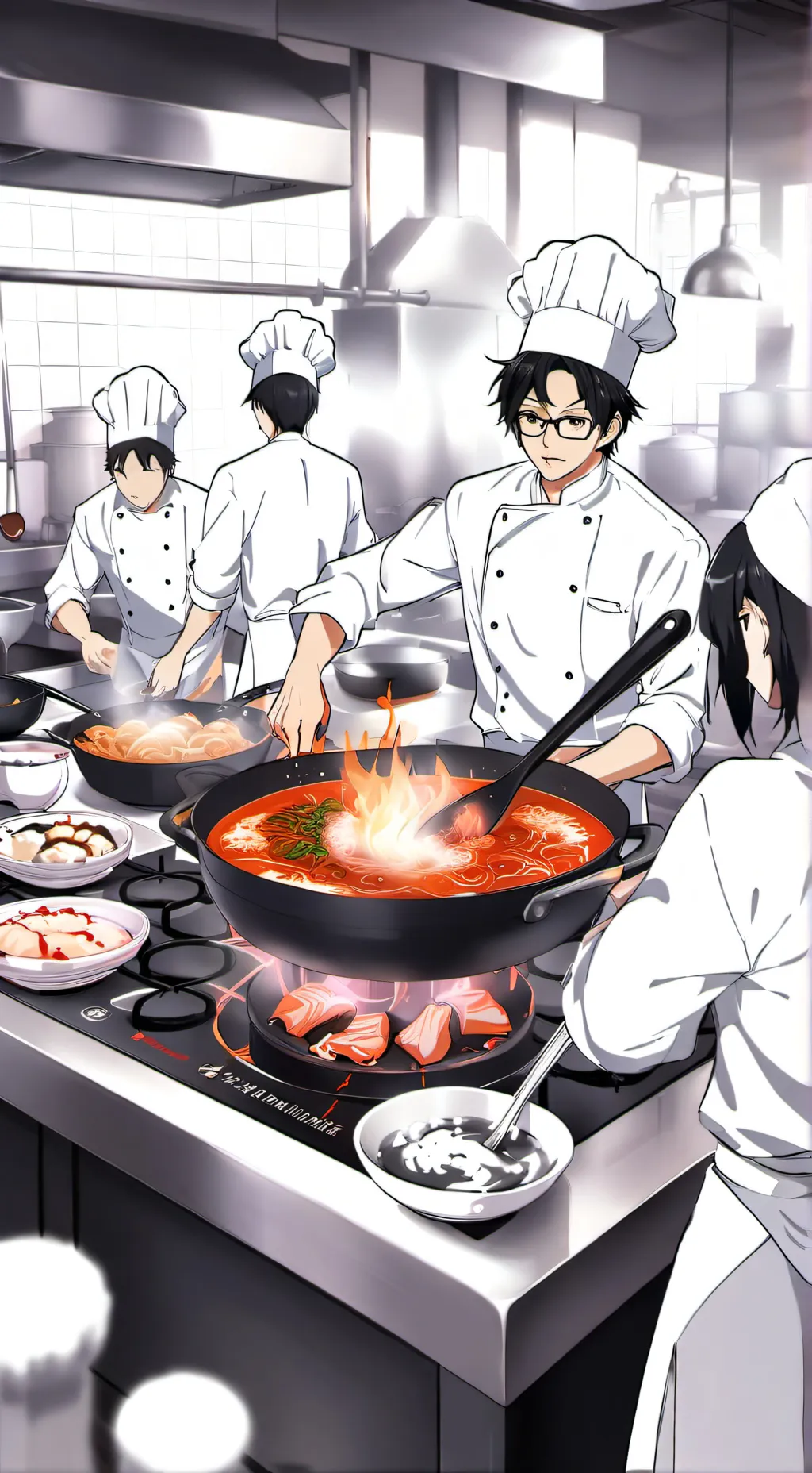 ai character: MHA×Rifted COOK background