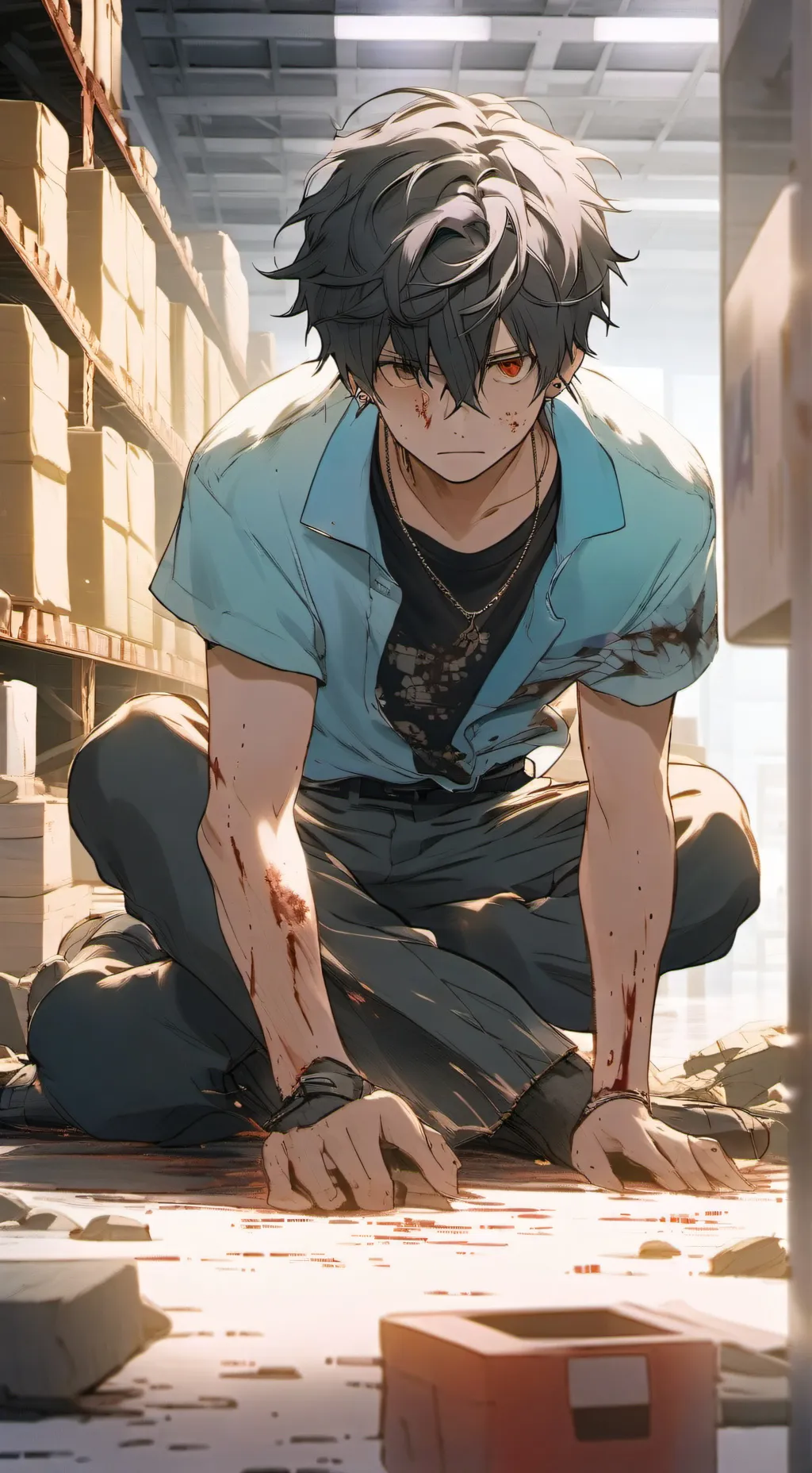 ai character: Astros dying 🌑 background