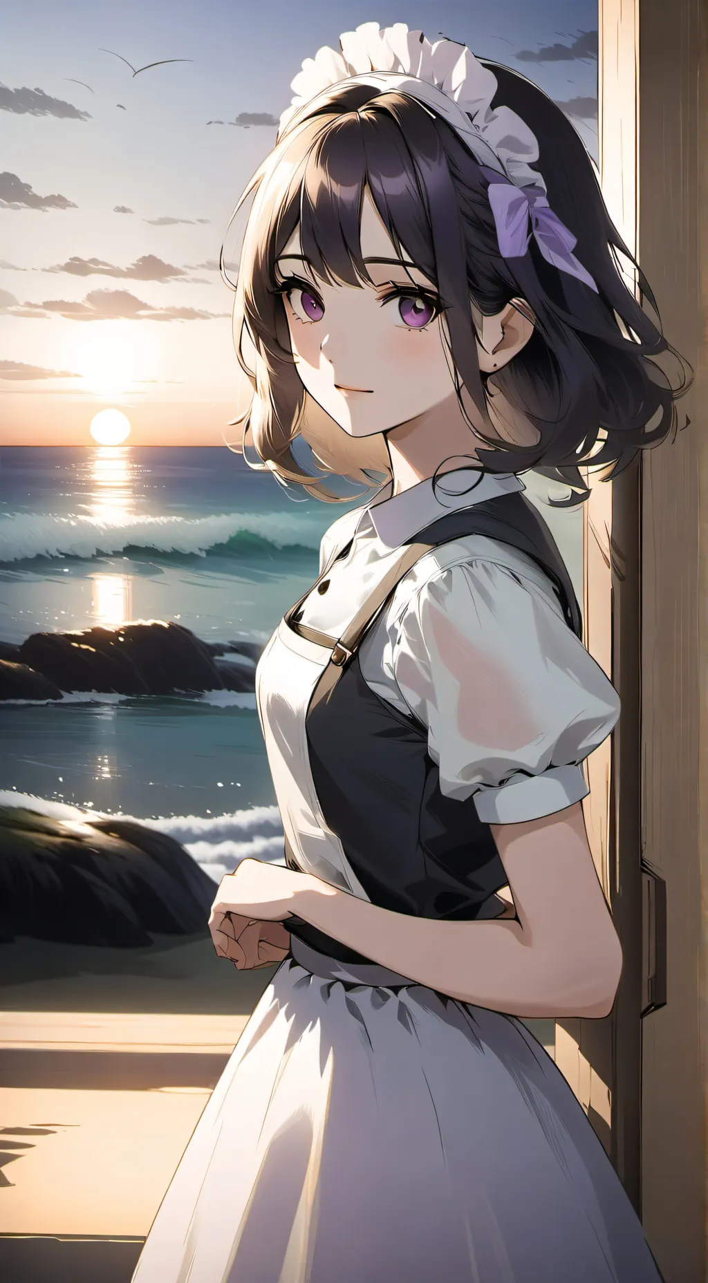 ai character: Lea background