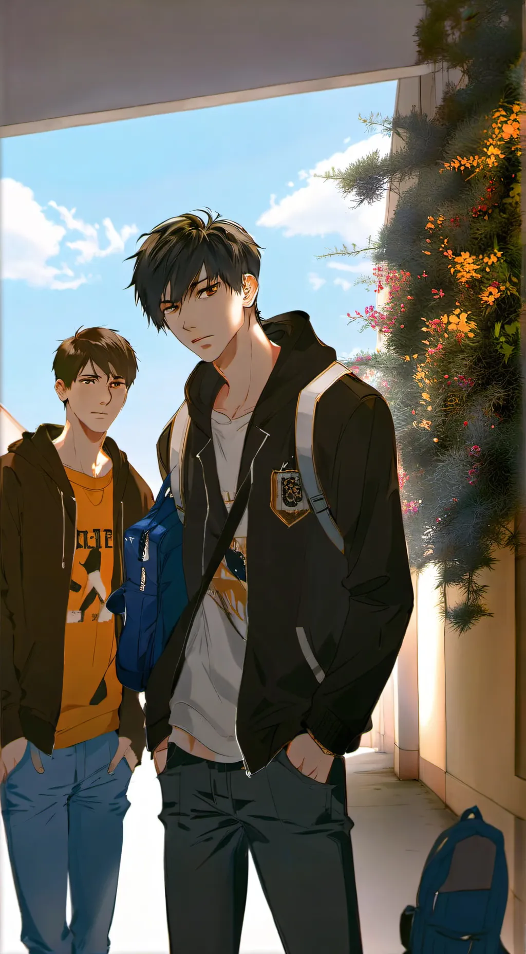 ai character: highschool bullies background