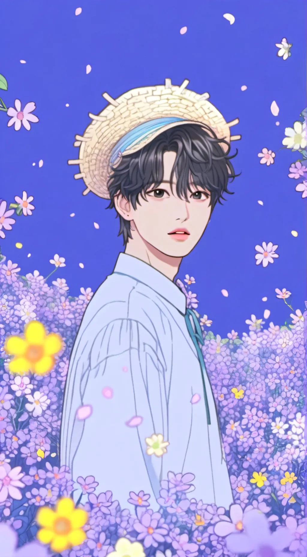 ai character: junseo  background