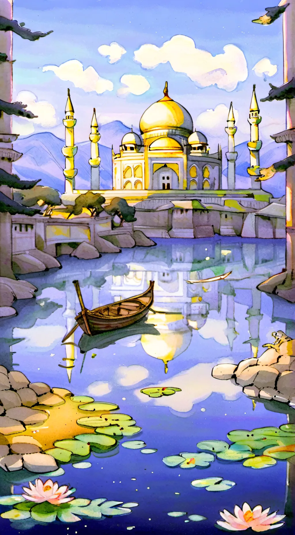 ai character: Helper  background