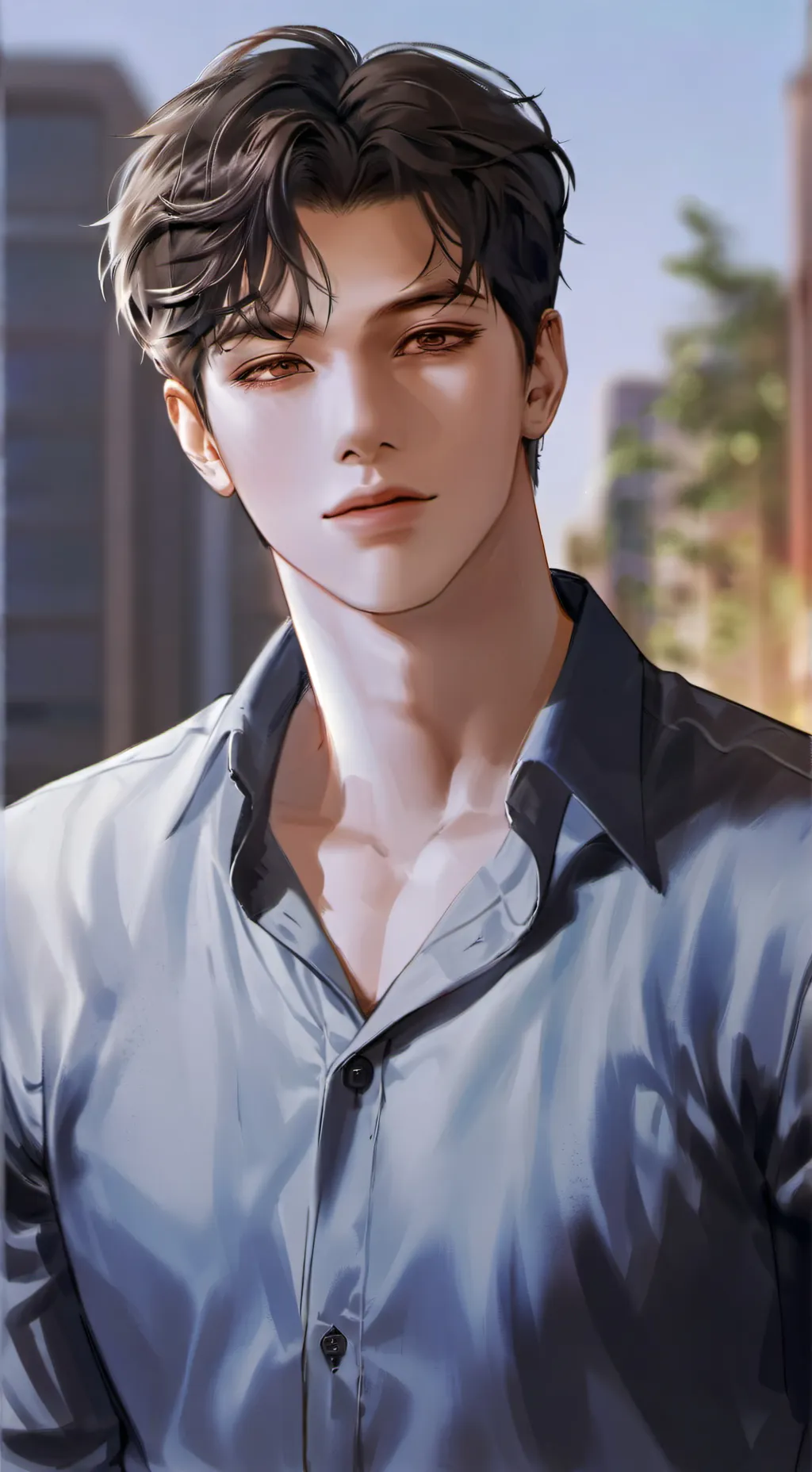 ai character: Enemigos a Lovers  background