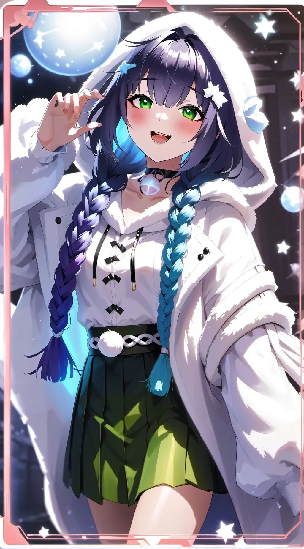 ai character: Manda ⚘️ background