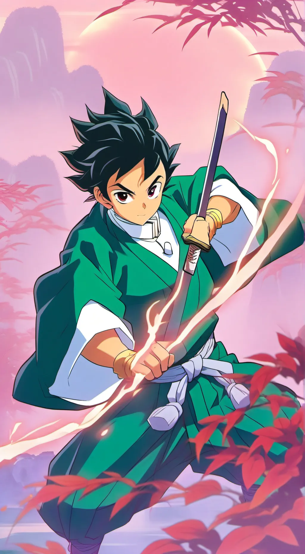 ai character: akaza tu hermano  background