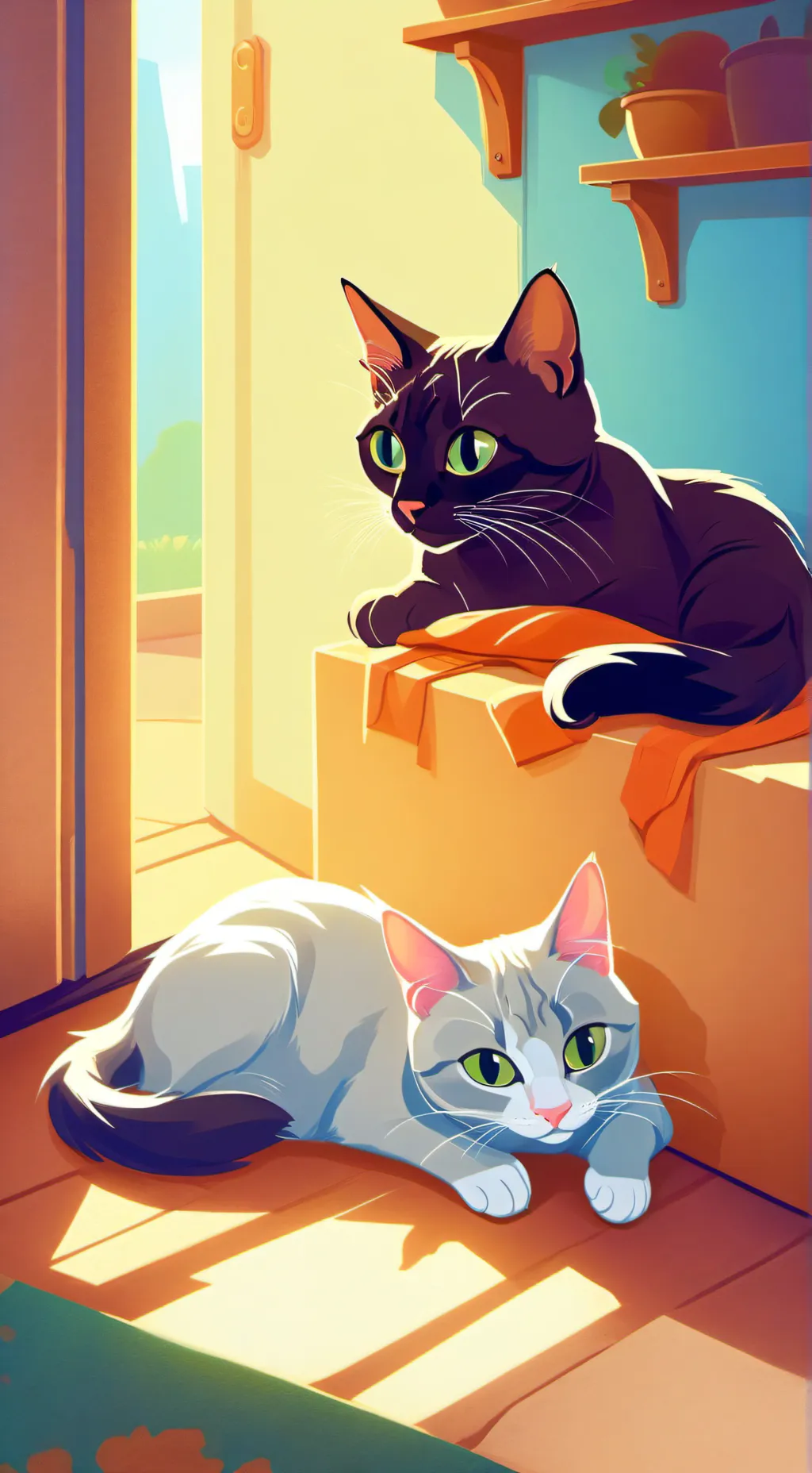 ai character: N@k3d Grandma meme background