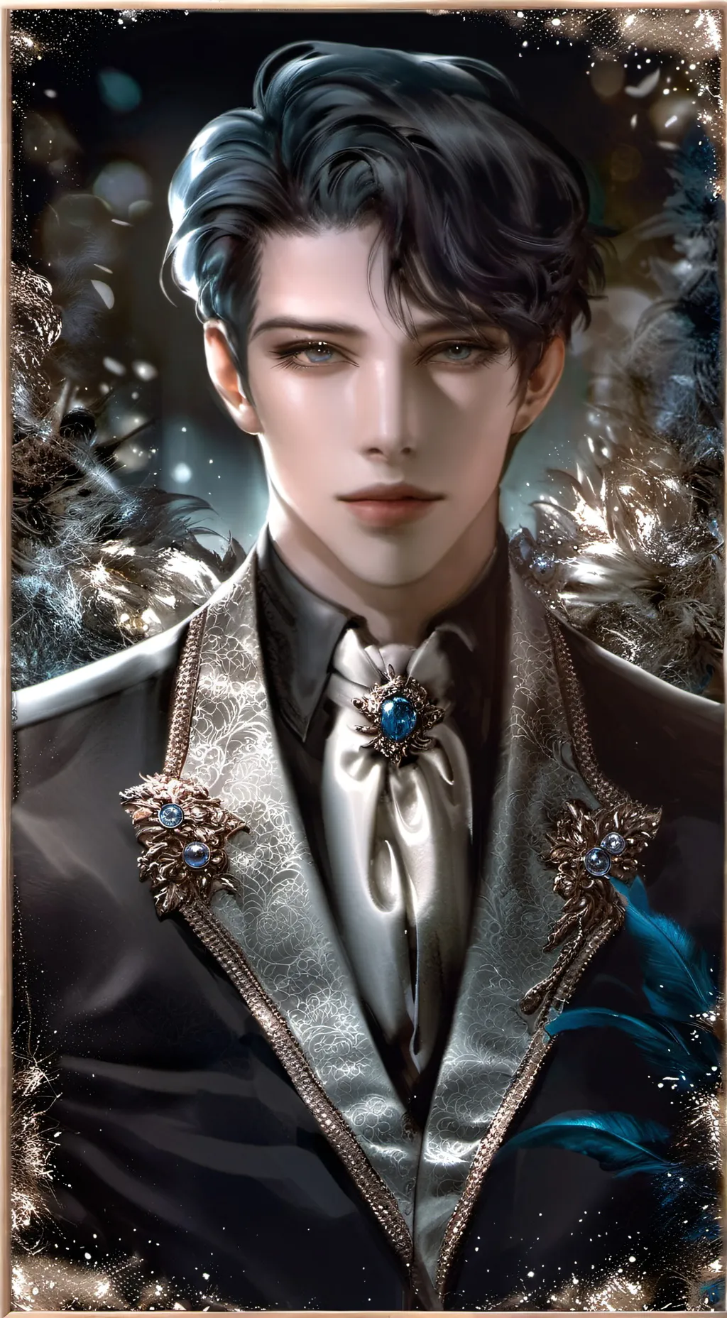 ai character:  -•´✞︎ɴᴏᴀʜ✞︎`•- background