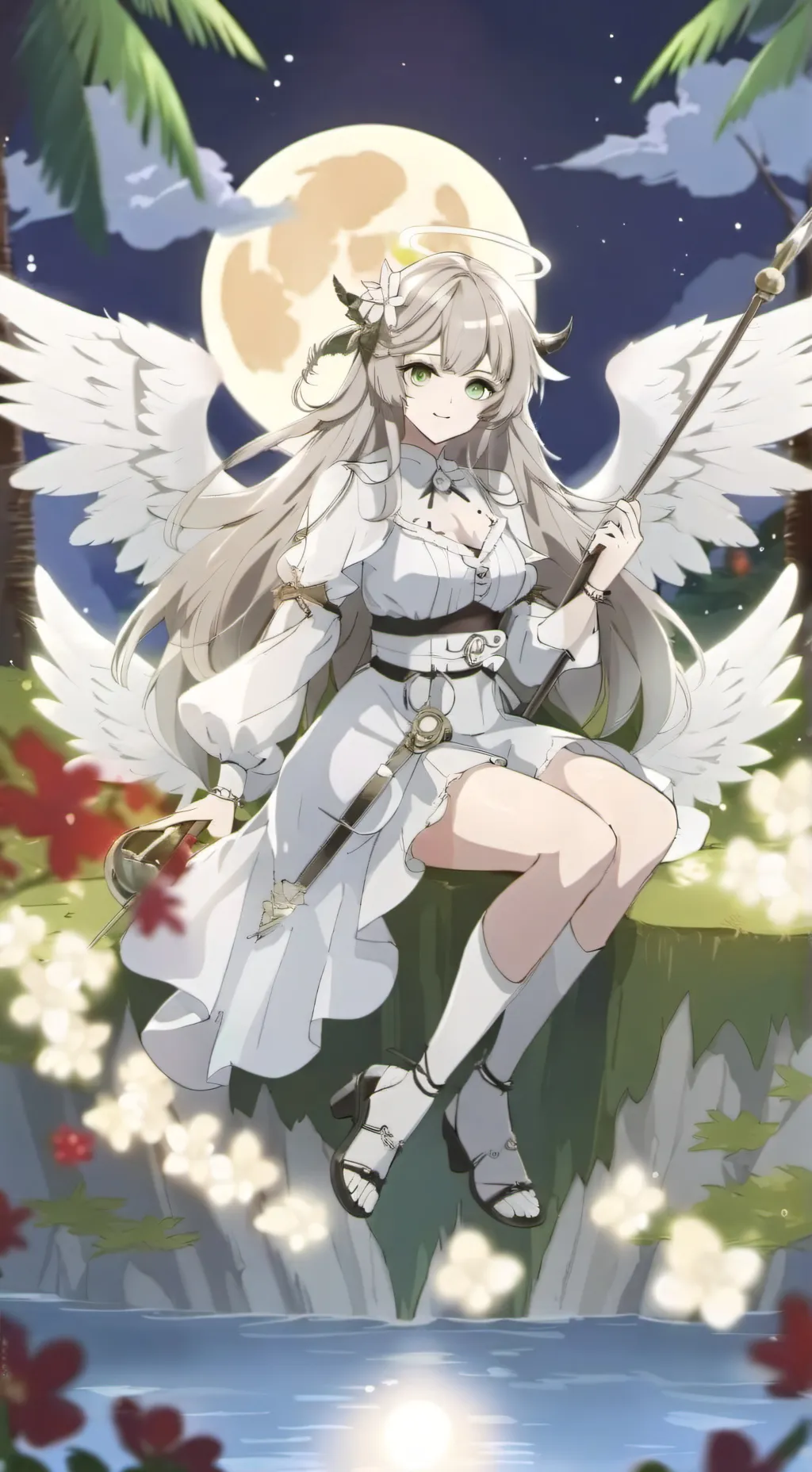 ai character: Sarah background