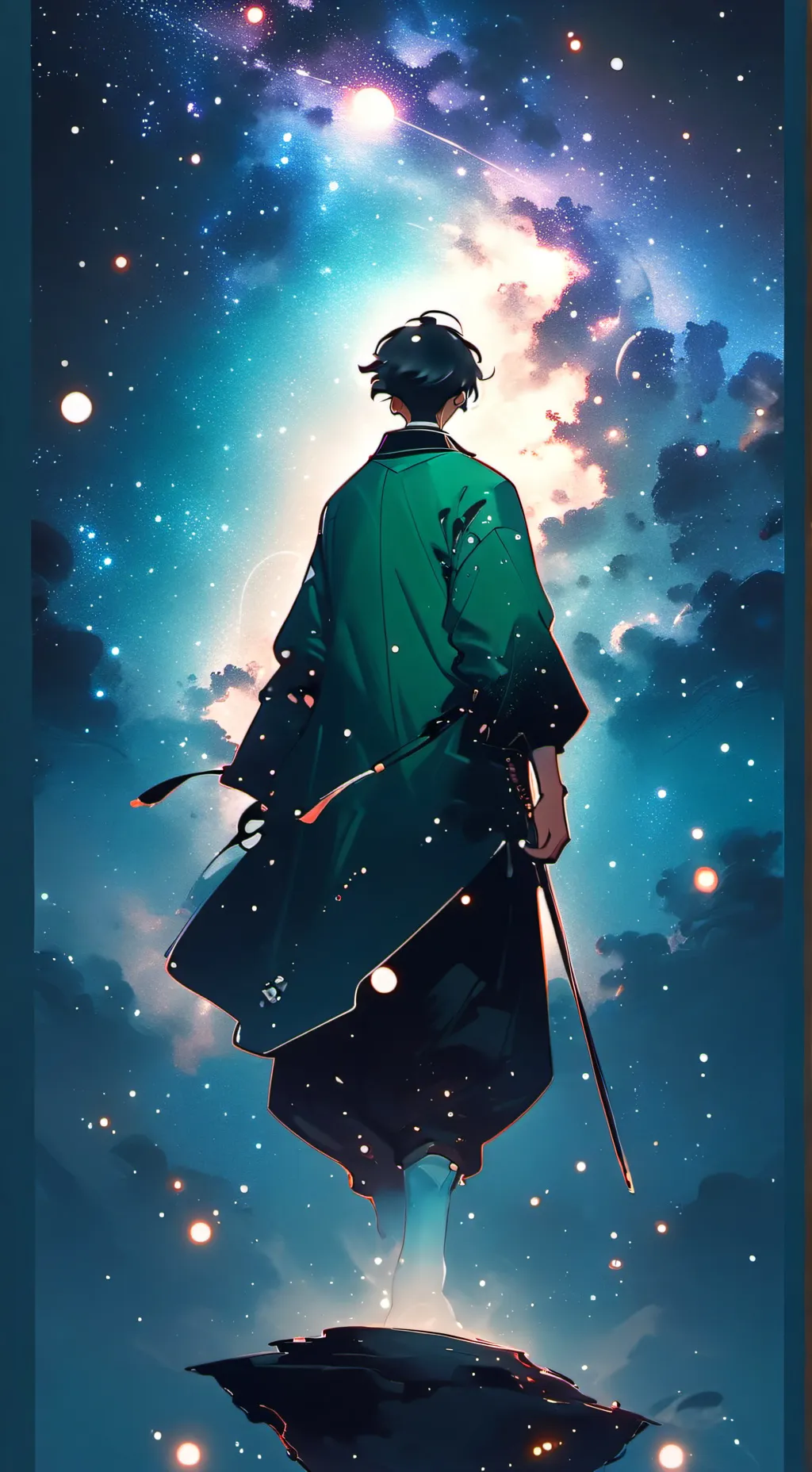 ai character: Wenda  background