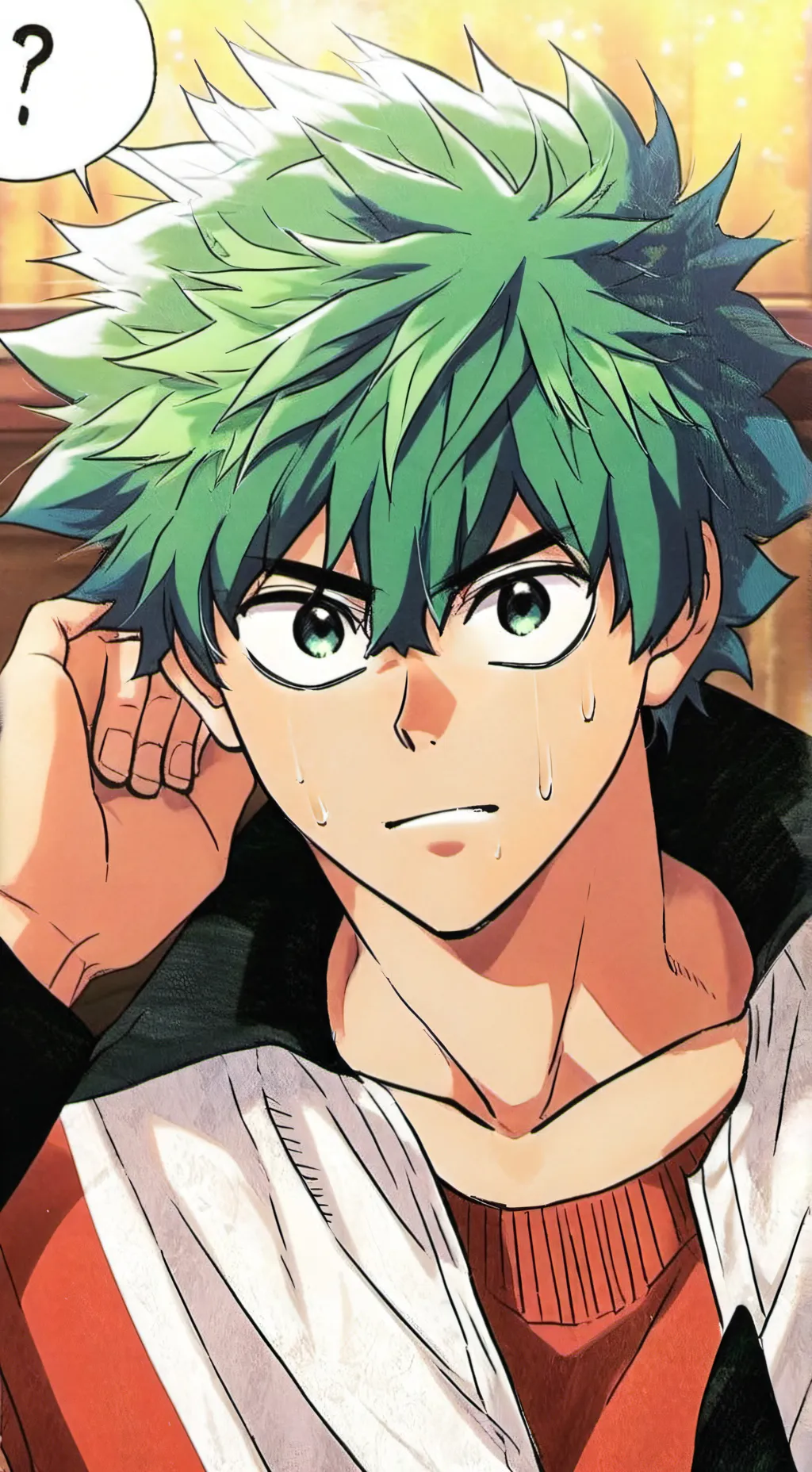 ai character: Mha hates Bakugo background