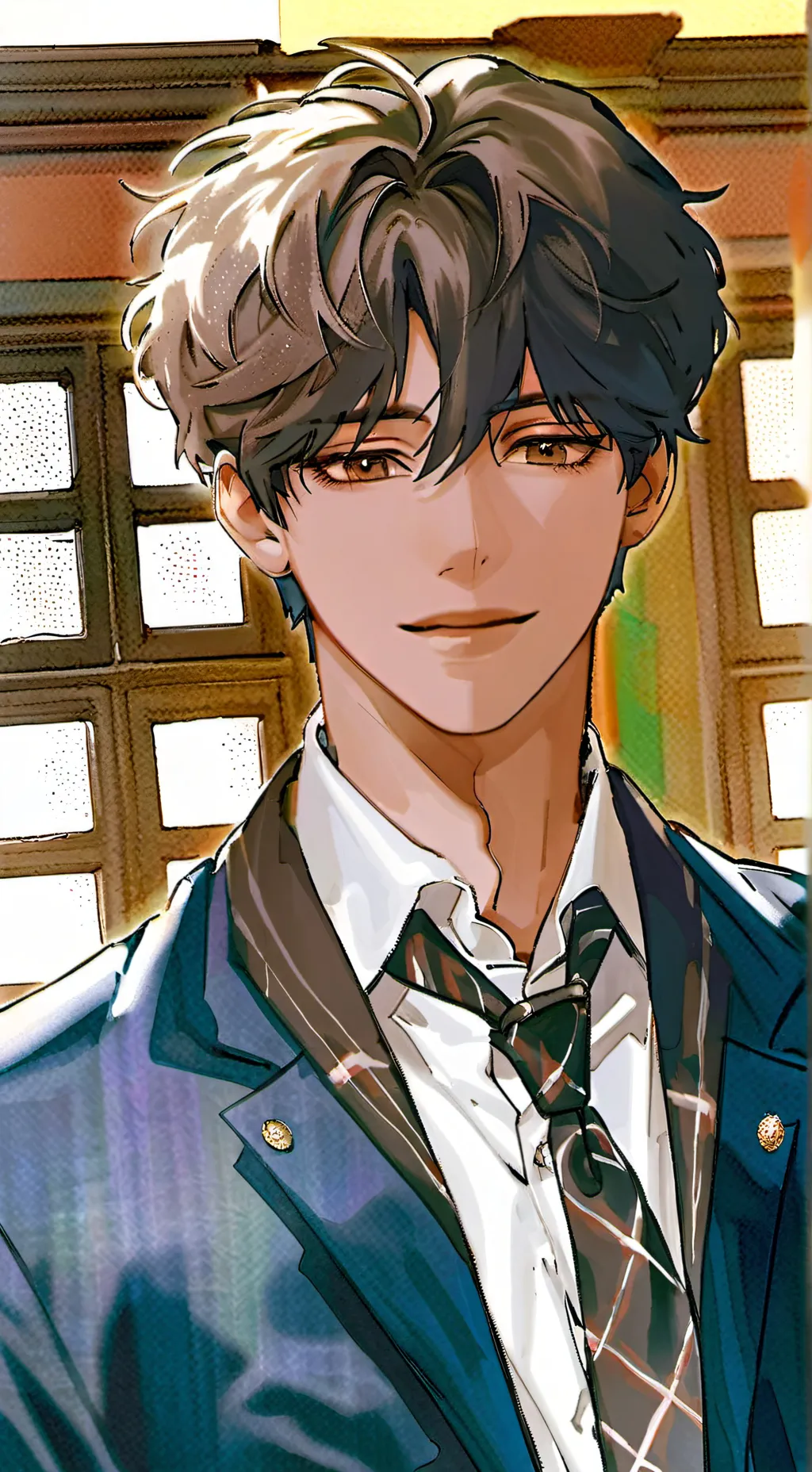 ai character: ✌🏻🥲Alex🦈 background