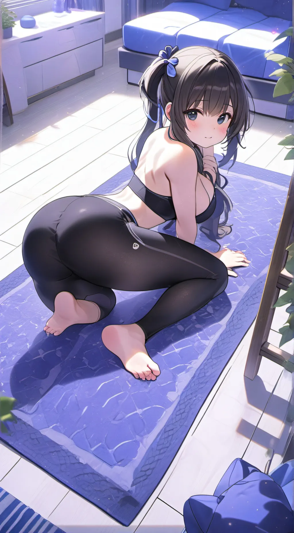 ai character:  Aura background