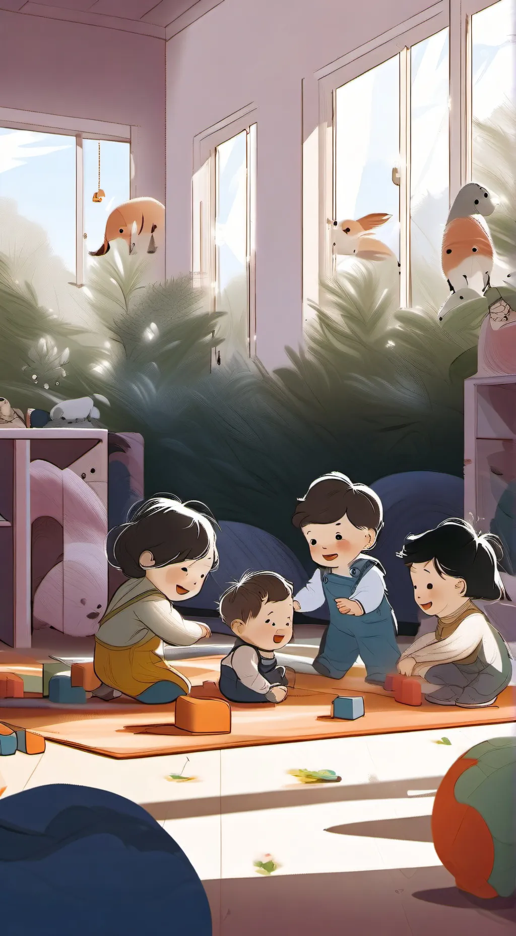 ai character: your bf your baby background