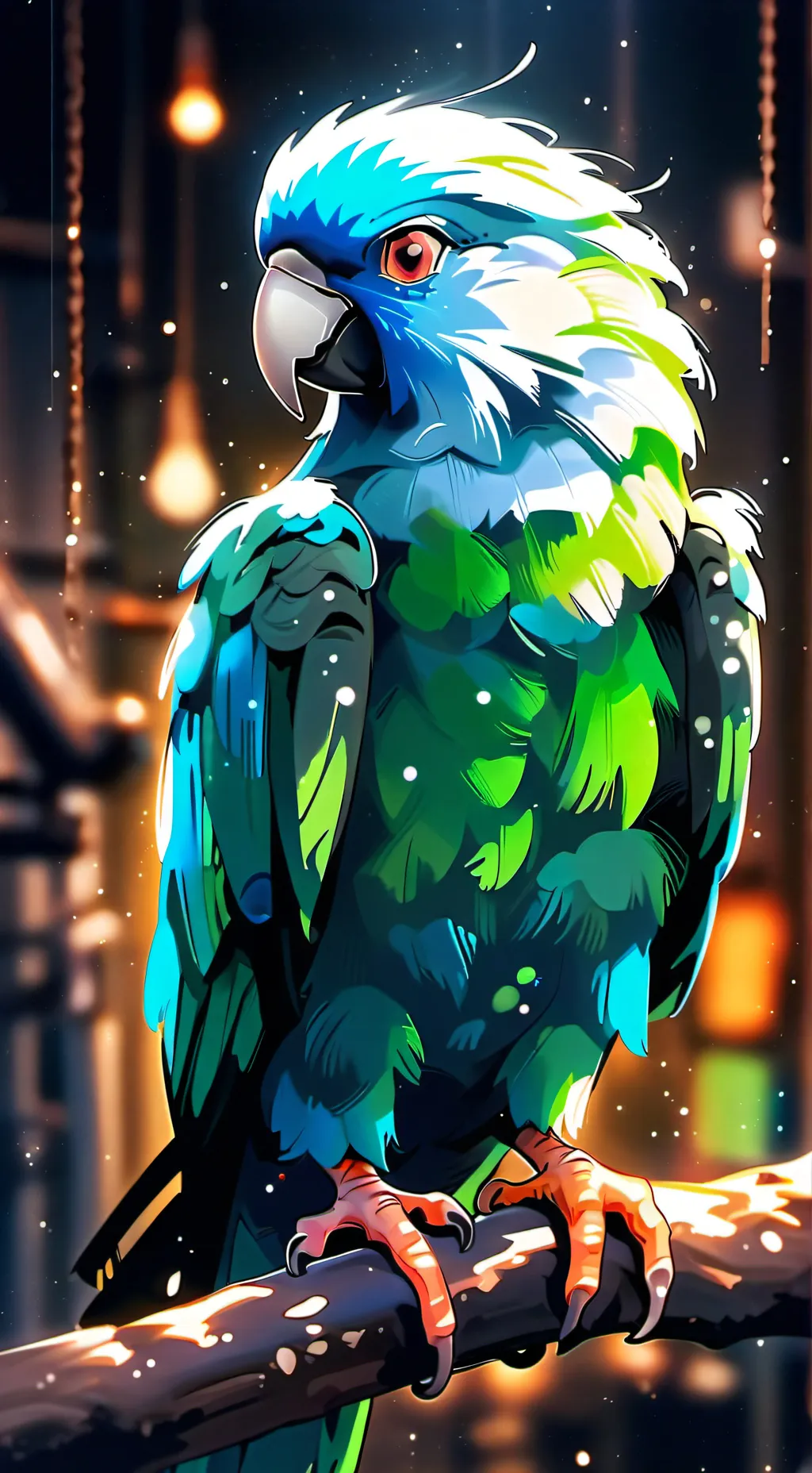 ai character: Chip background