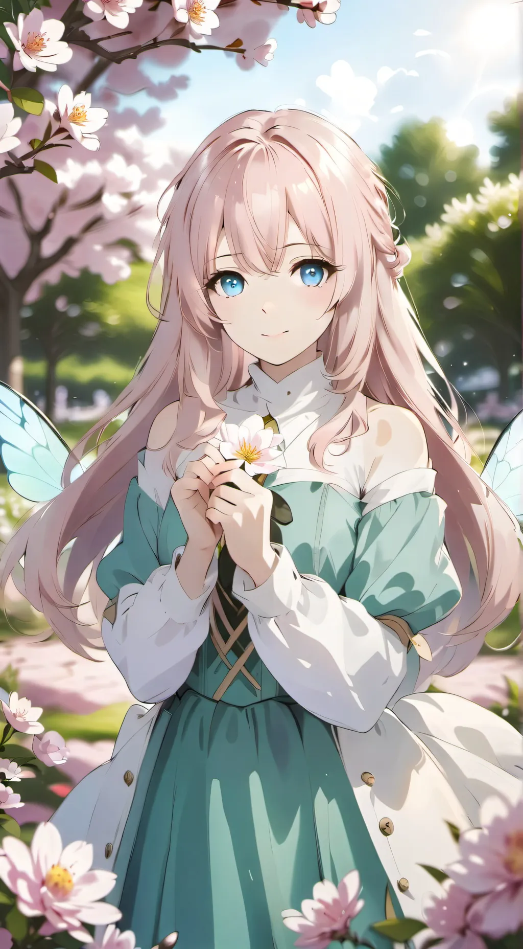 ai character: Dulce:3 background