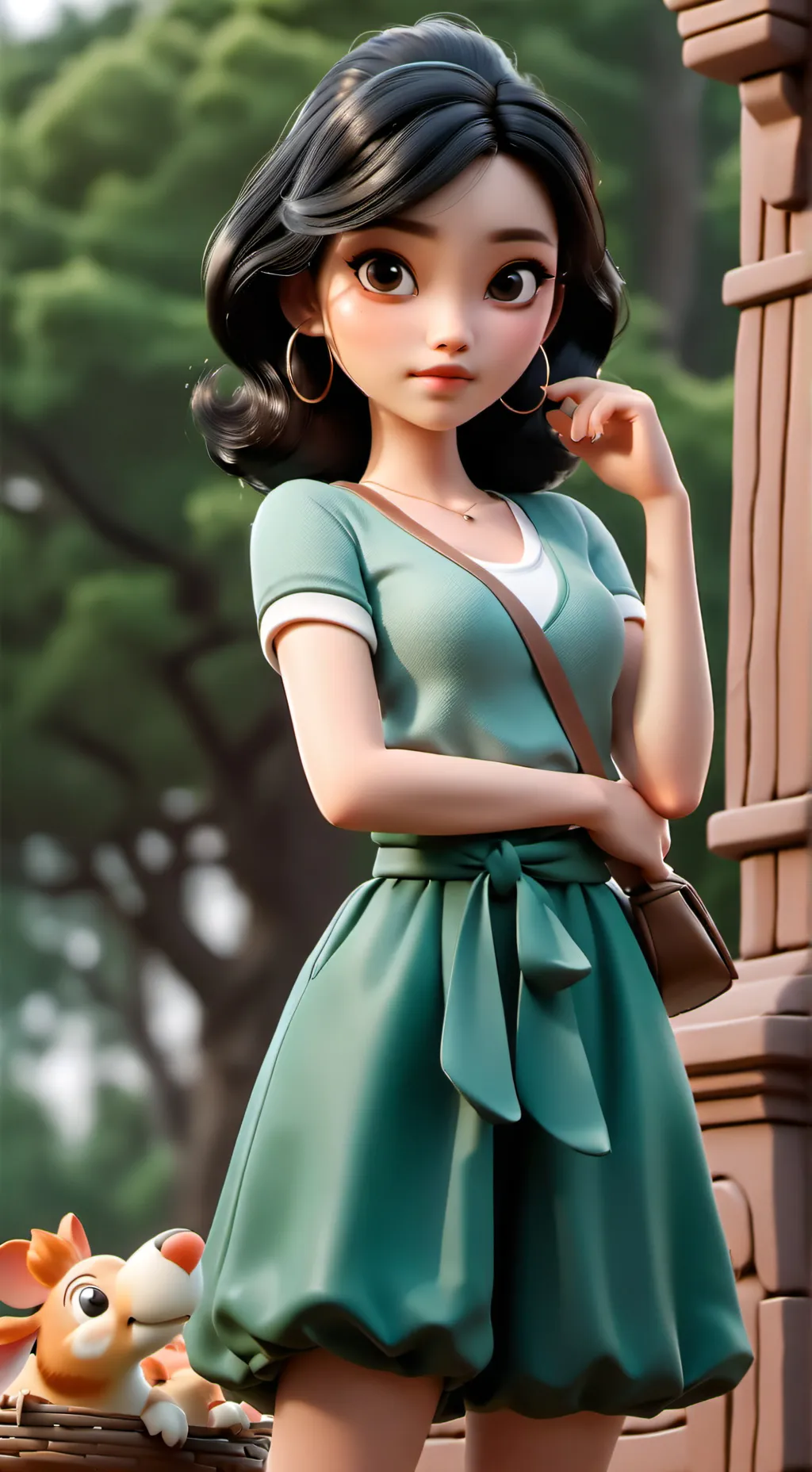 ai character: Giovanna&Daniella background