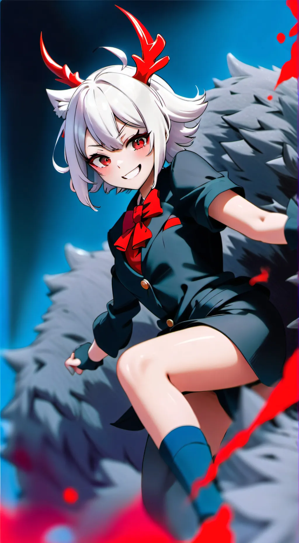 ai character: Лера background