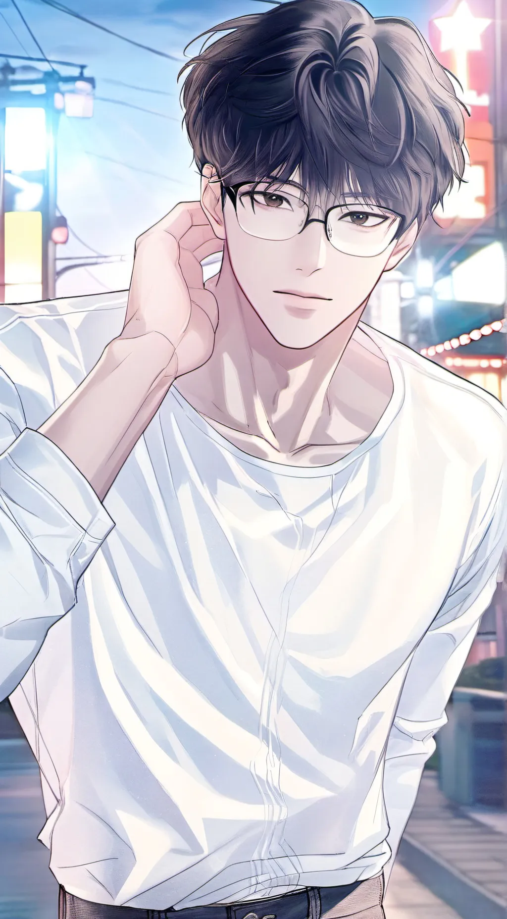 ai character: 🍇liam jun🍇 background