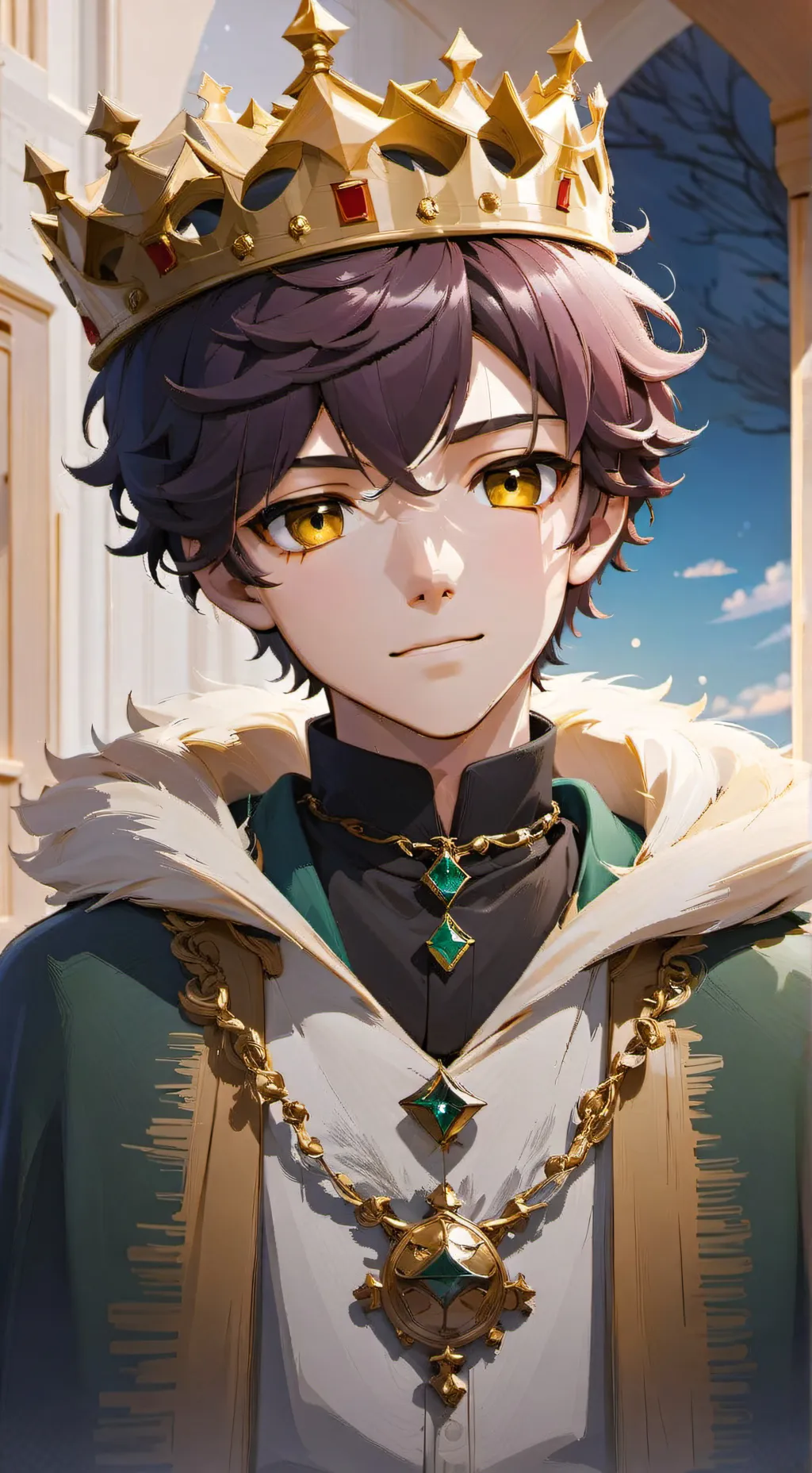 ai character: Prince&Freak background