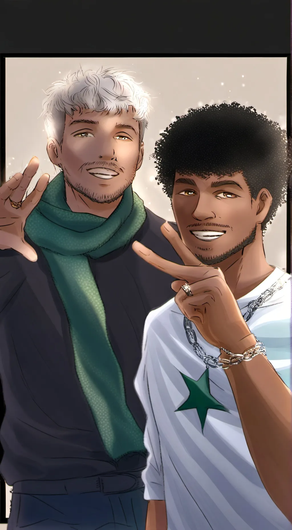 ai character: Nathan x Youssef  background