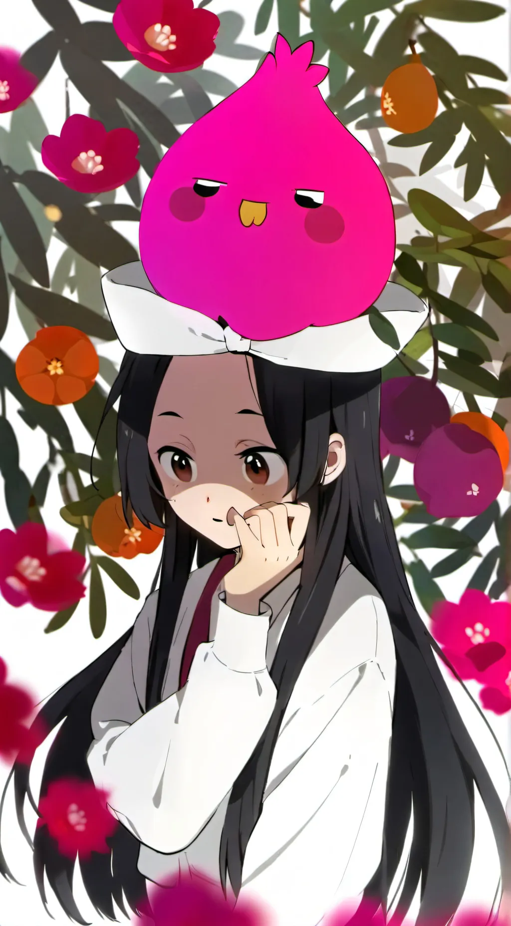 ai character: Uwu cat sprunki background